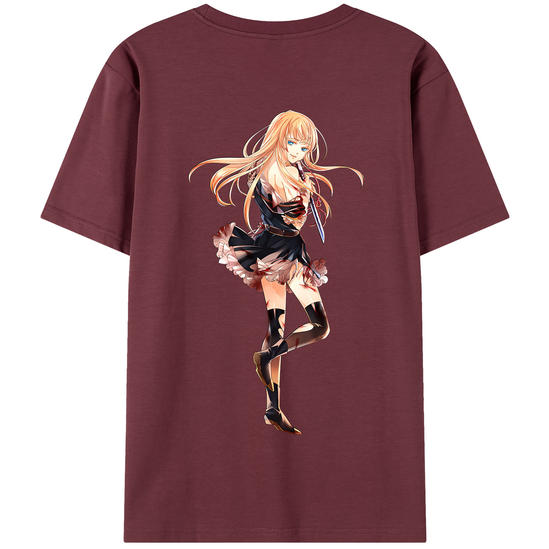（画像用） 刀剣乱舞 Touken Ranbu 綿100％半袖Tシャツ（背面プリント）